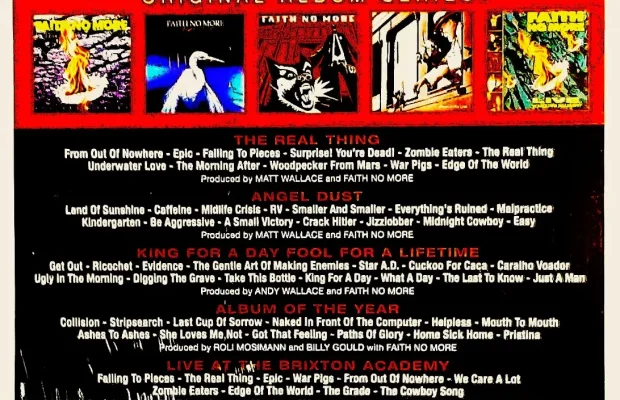 Polecam Zestaw 5 Płyt CD Zespołu FAITH NO MORE 5XCD - Zdjęcie 2