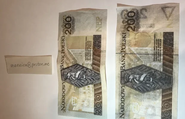Fake Nominał 200 PLN Idealny Do Płacenia - Zdjęcie 1