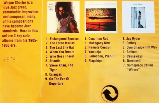 Polecam Wspaniały Nowy- Zestaw 3 płytowy CD WAYNE SHORTER CD - Zdjęcie 2