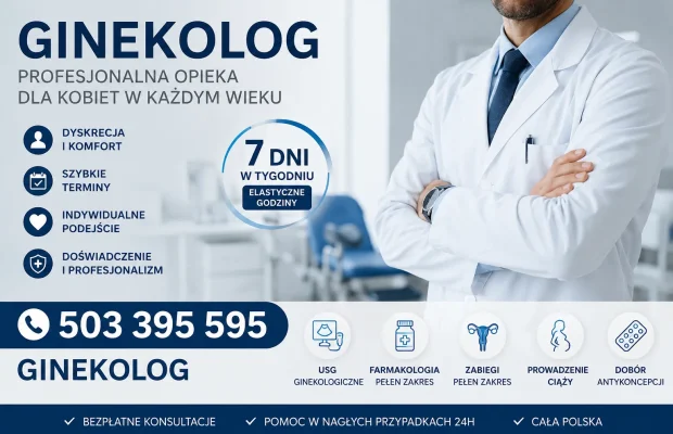 503-395-595 Gabinet Ginekologiczny pełen zakres 24h - Zdjęcie 1