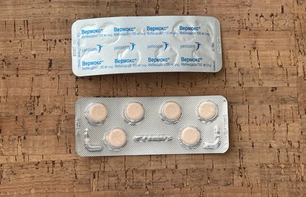 Vermox, Wermox, Wermoks, Mebendazol Odrobaczanie pasożyty - Zdjęcie 2
