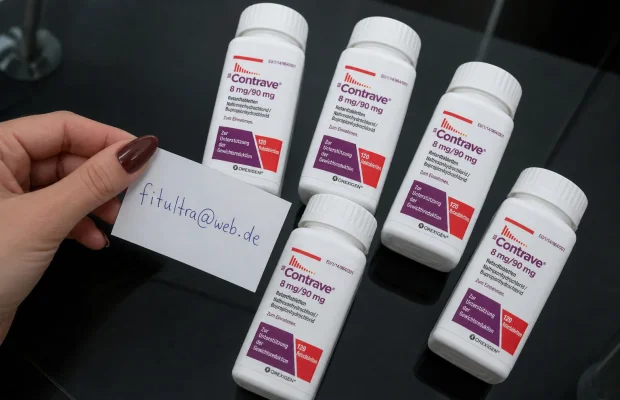 **🔥 Contrave 8mg/90mg 120 tabletek – ORYGINAŁ prosto z Niem - Zdjęcie 1