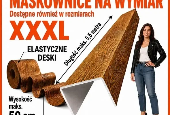 Imitacja drewna na wymiar - Belki rustykalne, Maskownica sty - Zdjęcie 3