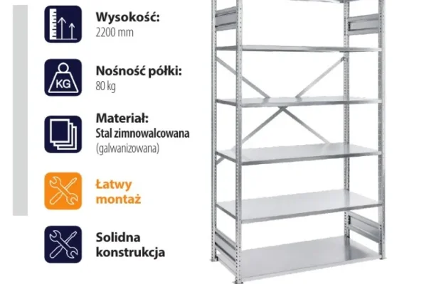 Sprzedam regały magazynowe, metalowe od 279zł (MS REGAŁY) - Zdjęcie 4