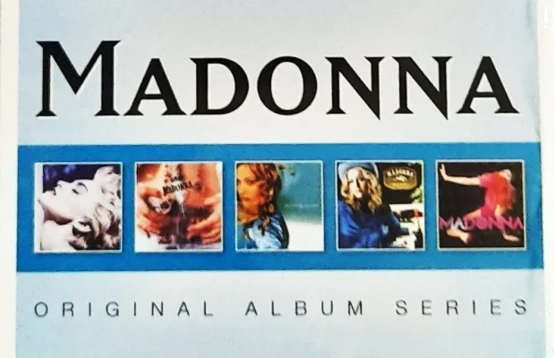 ⭐⭐⭐Sprzedam Wspaniały Zestaw 5 Płytowy CD MADONNA- Zestaw Nowy - Zdjęcie 1