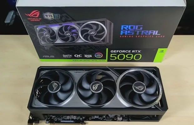 GeForce RTX 5090, RTX 5080, RTX 5070 Ti, RTX 4090, RTX 4080 - Zdjęcie 1