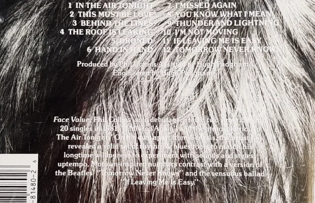 CD Nowa- Polecam 1 Najlepszy Album PHIL COLLINS-a -Album Face Value - Zdjęcie 2