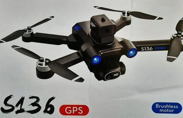 Polecam DRON GPS- EPS UAV S 136 4K Full HD Idealnie Nowy !!! - Zdjęcie 9