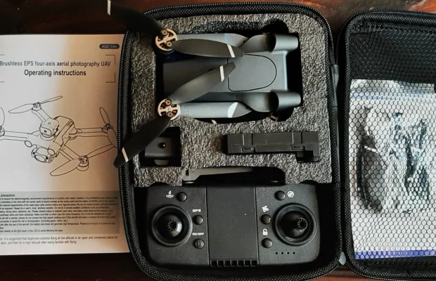 Polecam DRON GPS- EPS UAV S 136 4K Full HD Idealnie Nowy !!! - Zdjęcie 3