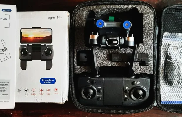 Polecam DRON GPS- EPS UAV S 136 4K Full HD Idealnie Nowy !!! - Zdjęcie 5