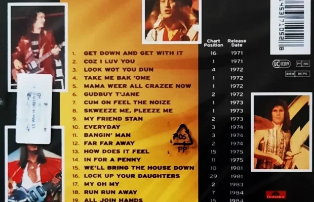 Polecam Wspaniały Album CD Kultoweg Zespołu SLADE- Największe przeboje - Zdjęcie 2