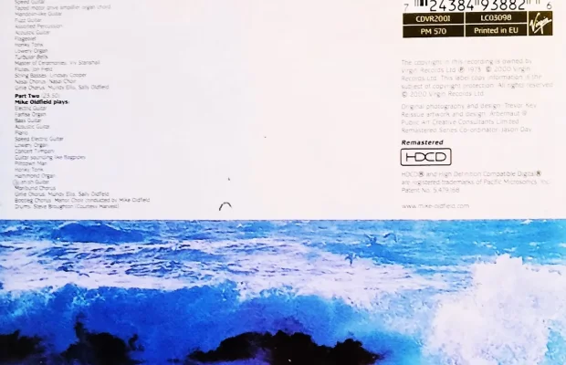 Polecam Kultowy Album CD Mike Oldfield Tubular Bells CD Nowy - Zdjęcie 2