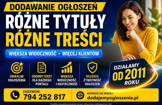 Wystawianie ogłoszeń bez duplikatów - osobny tekst dla każdego po - Zdjęcie 1