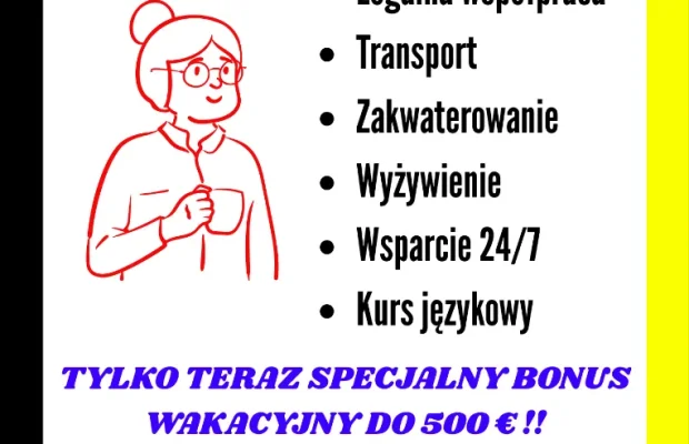 Opieka nad seniorami w Niemczech – atrakcyjne oferty pracy - Zdjęcie 1