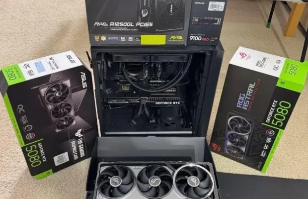 GeForce RTX 5090, RTX 5080, RTX 5070 Ti, RTX 4090, RTX 4080 - Zdjęcie 6