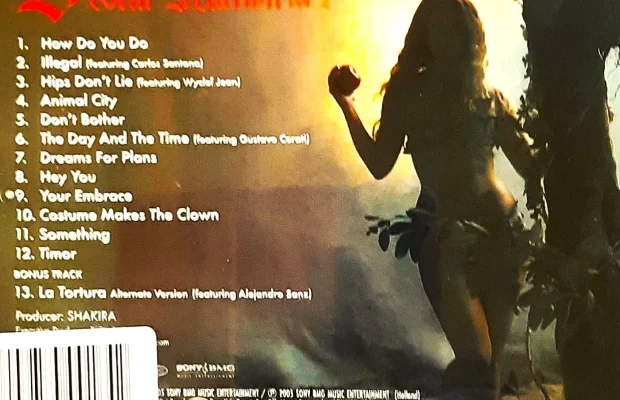 ⭐⭐⭐CD Nowa-Polecam Wspaniały Album CD SHAKIRA -Album l Fixation - Zdjęcie 2