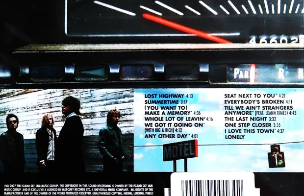 ⭐⭐⭐Polecam Super Album CD BON JOVI -Album Lost Highway CD - Zdjęcie 2