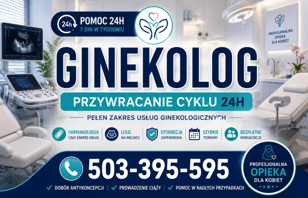 Ginekolog  – szybkie terminy Pełen Zakres 24h Farmakologia - Zdjęcie 1