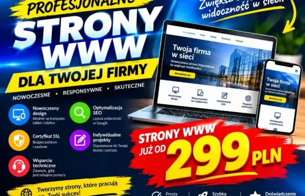 Strona za 299 zł kompletna, wsparcie po starcie - Zdjęcie 6