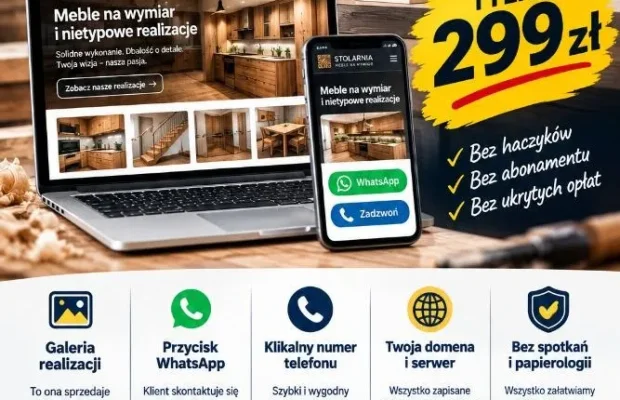 Strona za 299 zł kompletna, wsparcie po starcie - Zdjęcie 7