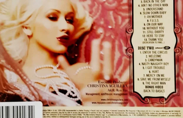 ⭐⭐⭐Polecam Podwójny Album 2XCD CHRISTINA AGUILERA- Back To Basics - Zdjęcie 2
