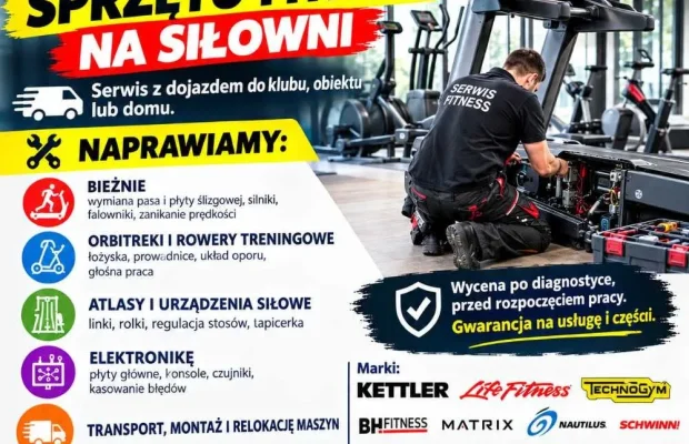 Serwis Siłowni Cała Polska SPRZĘTU FITNESS i REHABILITACYJNEGO SE - Zdjęcie 4