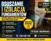 Osuszanie budynków, izolacja fundamentów, iniekcja krystalic - 6