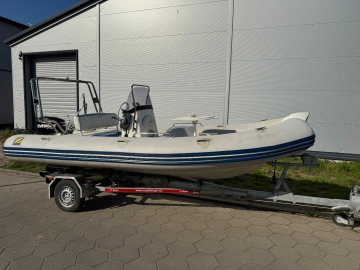 Zdjęcie: RIB Zodiac 550, Evinrude 90 + przyczepa