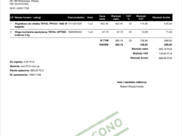 Zdjęcie: Wypiekacz do chleba i bagietek