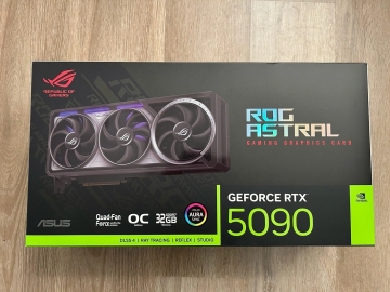Zdjęcie: Nowa karta graficzna ASUS ROG Astral GeForce RTX 5090 z 32 GB pamięci GDDR7