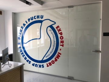 Zdjęcie: Ścianki szklane z folią inteligentną na pilota - Dostawa oraz montaż