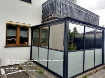Zdjęcie: Folie z usługa oklejania szyb Radom - folie na okna, drzwi, witryny, ścianki działowe ....Folkos folie okienne