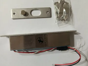 Zdjęcie: Elektryczny zamek, rygiel drzwiowy , do furtki wejściowej .