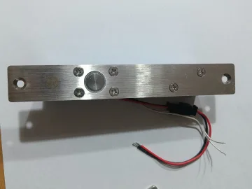 Zdjęcie: Elektryczny zamek, rygiel drzwiowy , do furtki wejściowej .