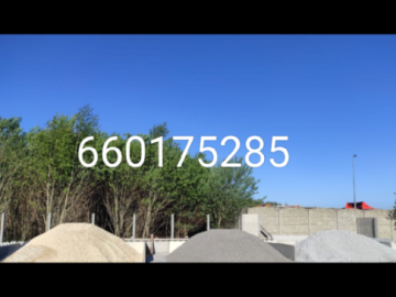 Zdjęcie: Żwir kliniec kamień beton piasek budowlany Rzeszów 660175285