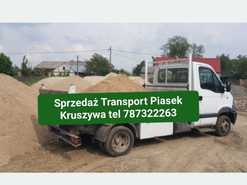 Zdjęcie: Rzeszów Piasek płukany czysty piasek kopany Żółty Tel 787322