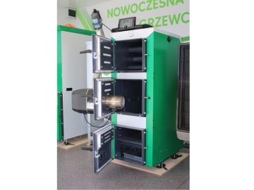 Zdjęcie: Kocioł na drewno i pellet - DrewKo Hybrid 18kW