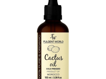 Zdjęcie: Fulgent World Olej z Kaktusa 100% Organiczny – 100 ml