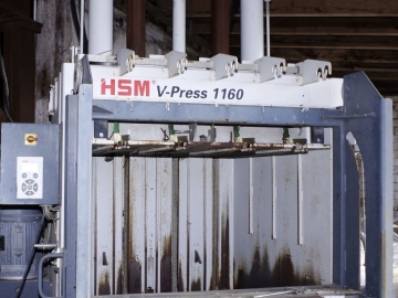 Zdjęcie: Prasa belownica kompaktor HSM V-Press 1160 max + Bandstation