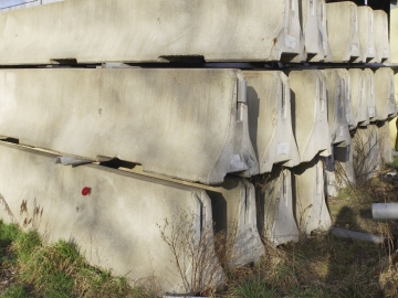 Zdjęcie: Bariery autostradowe, betonowe - Delta Bloc DB 80