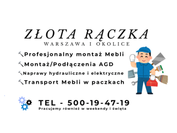 Zdjęcie: Montaż mebli / Złota Rączka EKSPRESOWE TERMINY!