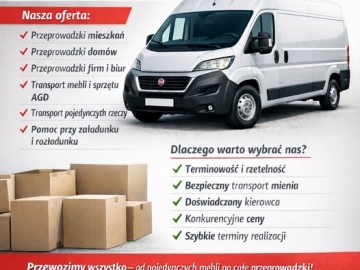 Zdjęcie: Przyjazne Przeprowadzki Usługi Transportowe