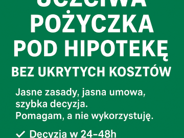 Zdjęcie: szyka pożyczka pod hipoteke nieruchomosci
