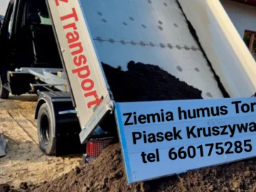 Transport piasku kruszywa żwir drenarski Rzeszów 660175285