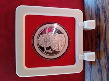 Zdjęcie: Medal pamiątkowy, Jan Paweł II, Jasna Góra 1991