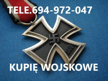 Zdjęcie: KUPIĘ WOJSKOWE MEDALE,ODZNAKI,ODZNACZENIA,MILITARIA