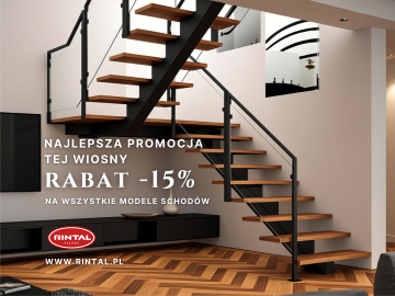 Zdjęcie: Kwietniowa promocja na schody na wymiar: -15% na Twój nowy p