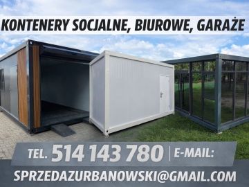 Zdjęcie: Kontener biurowy socjalny sanitarny