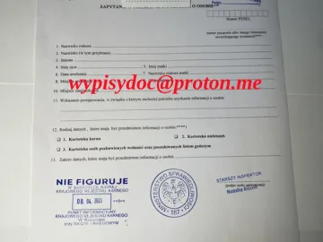 Zaświadczenie O Niekaralności Pełne