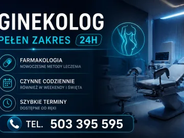 Ginekolog pełen zakres 24h szybkie terminy